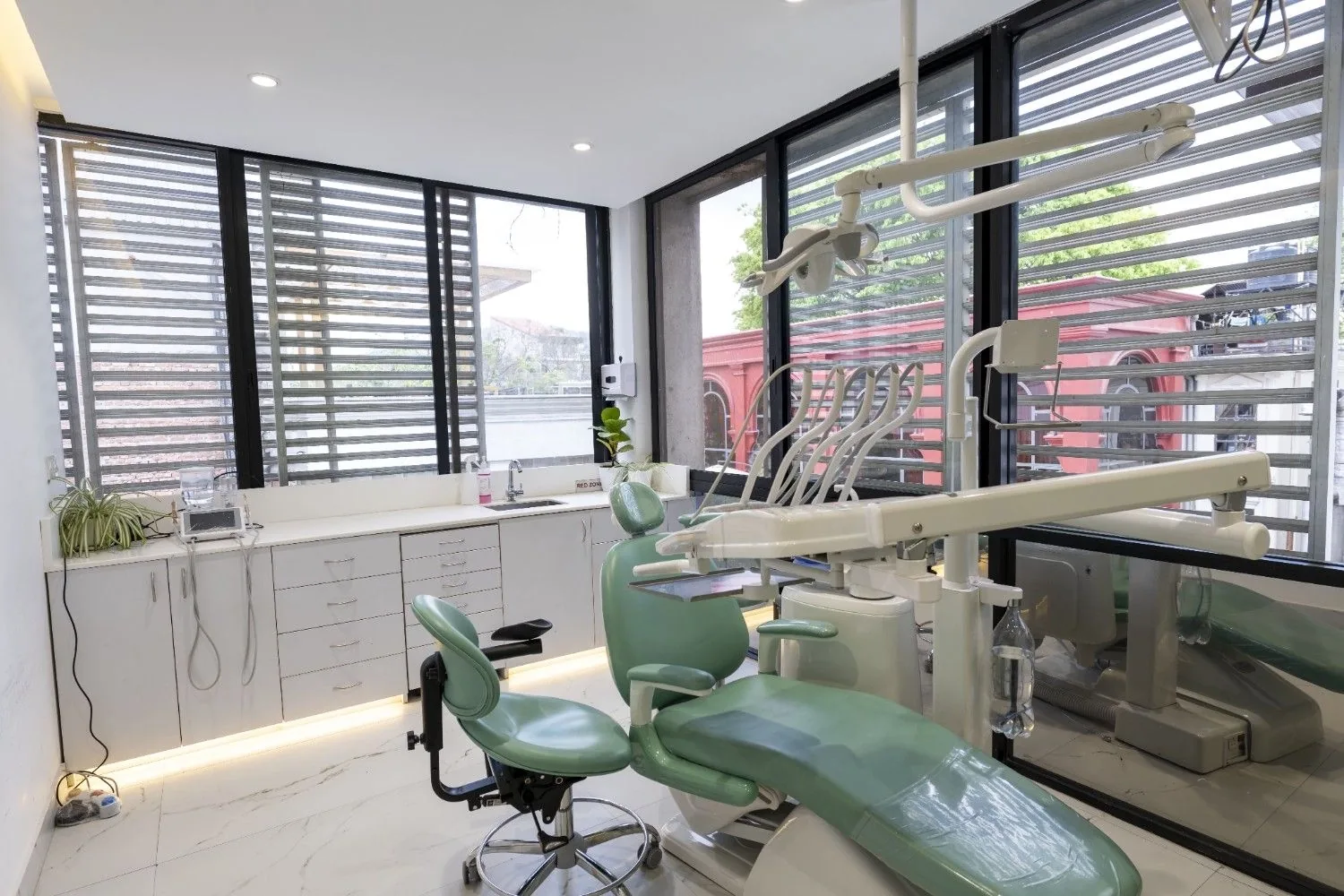 Modern dental clinic interior at Healthy Smiles Kathmandu