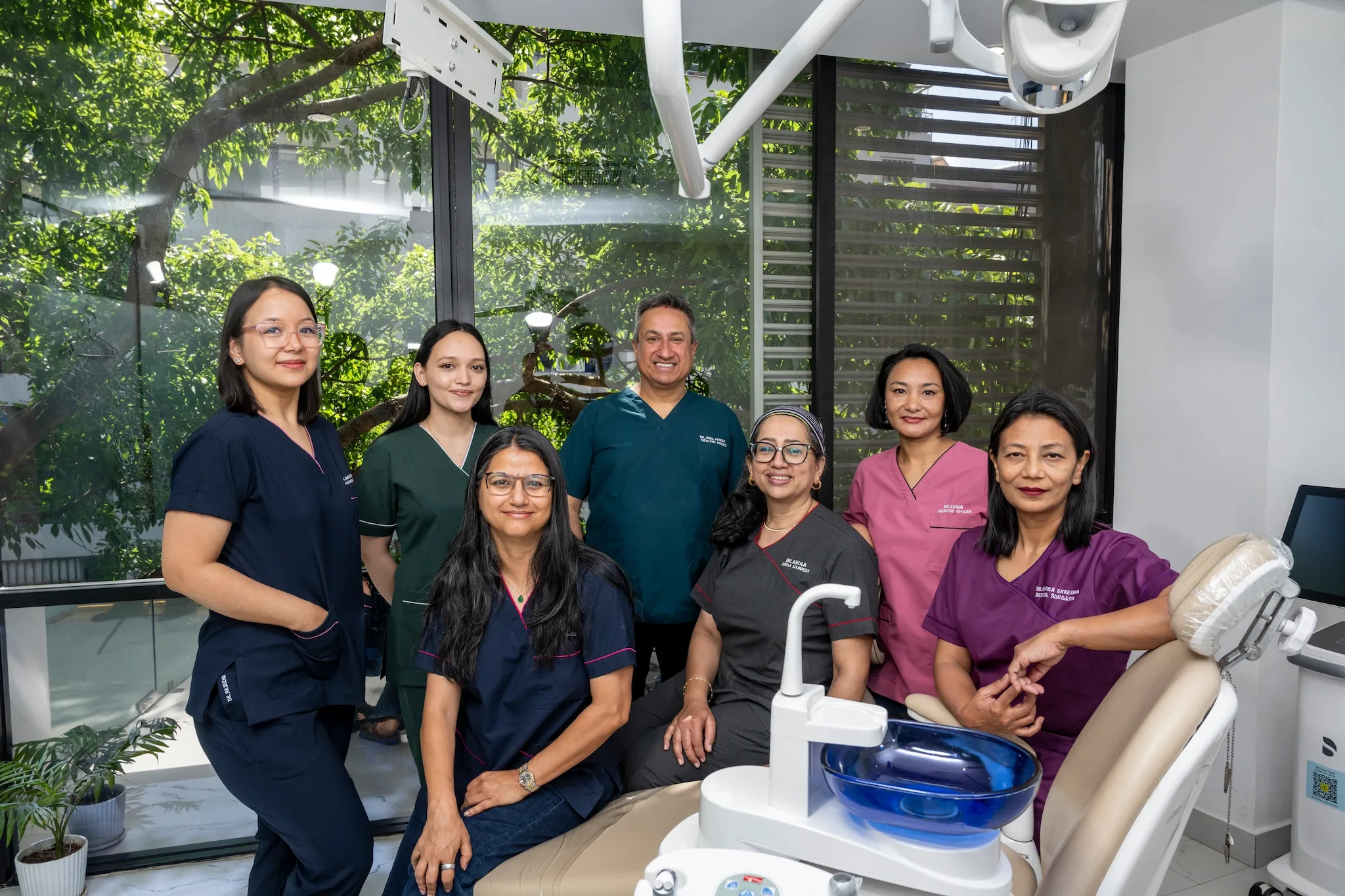 Healthy Smiles dental team in Kathmandu